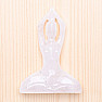 Crystal decoration Woman yoga