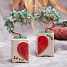 A set of Love trees made of aventurine - a gift of love