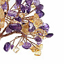 Amethyst and quartz tree - home and office decoration