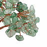 Aventurine tree in white - home and office decoration