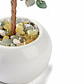 Aventurine tree in white - home and office decoration