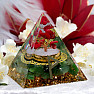 Orgonite Pyramid with Jade Runa Wunjo