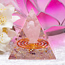 Orgonite Pyramid Guardian Angel in Fluorite