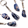 Keychain with sodalite