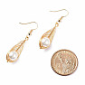 Mother of pearl fashion earrings