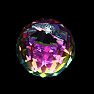 Ball Feng Shui cut crystal rainbow Multicolor L