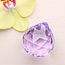 Ball Feng Shui cut crystal purple XL