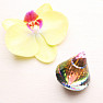 Cone Feng Shui cut crystal rainbow Multicolor