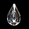 Drop Feng Shui extra crystal iridescent metallic Bright pearl