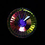 Sun Feng Shui cut crystal rainbow Multicolor