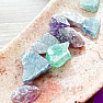 Rainbow fluorite raw