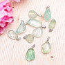 Fluorite green tambled pendant 1.5 - 2.4 cm