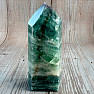 Rainbow fluorite spike - obelisk 6