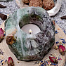 Fluorite green candlestick