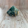 Fluorite rainbow raw polished point 4