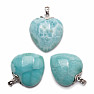 Larimar pendant Heart Ag 925