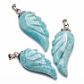 Larimar pendant Wing Ag 925