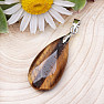 Tiger eye pendant Drop cut