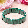 Malachite plate bracelet extra