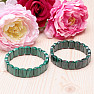 Malachite plate bracelet extra