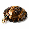 Tiger's eye pendant of the Sun