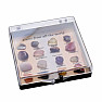 Gift set of semi-precious stones in a box - 16 pieces