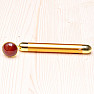 Massage roller face roller vibrating with carnelian