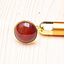 Massage roller face roller vibrating with carnelian