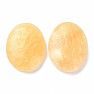 Calcite yellow massage pad oval