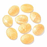 Calcite yellow massage pad oval