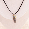 Pyrite crystal double-sided gold color