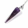 Amethyst Chakra Pendulum Symbol of the Triple Goddess