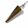 Tiger Eye Chakra Pendulum Symbol of the Triple Goddess