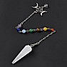 Crystal Chakra Pendulum Symbol of the Triple Goddess