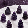 Amethyst Christmas tree - decoration