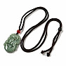 Jadeite with string Chinese zodiac Goat