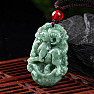 Jadeite with string Chinese zodiac Goat