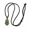 Jadeite with string Chinese zodiac Dog