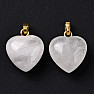 Crystal pendant Heart 1.5 cm