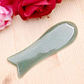 Aventurine gua sha in the shape of a fish