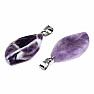 Amethyst pendant Leaf