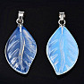 Tanning the Leaf pendant