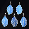 Tanning the Leaf pendant