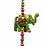 Feng Shui hanging decoration with wooden elephants