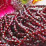 Garnet bracelet AA quality cut beads extra 4 mm