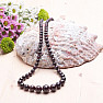 Garnet necklace made of beads