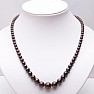 Garnet necklace made of beads