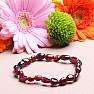 Garnet bracelet made of nuggets