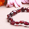 Garnet bracelet made of nuggets