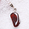 Garnet pendant Ag 925